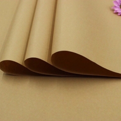 giấy kraft nâu gói hoa