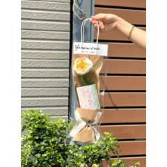 Bó hoa len hanmade LYLYCRAFT Có Nhiều Mẫu, Màu Sắc Khác Nhau, Quà Tặng Nhân Các Dịp Lễ Tết Vô Cùng Ý Nghĩa