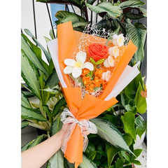 Bó Hoa Len Handmade LYLYCRAFT Quà Tặng Sinh Nhật, Valentine, 8/3, 20/10 Tặng Bạn Gái, Người Yêu, Mẹ, Bạn Bè-02