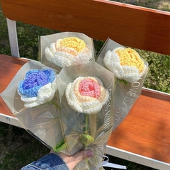 Bó hoa len hanmade LYLYCRAFT Có Nhiều Mẫu, Màu Sắc Khác Nhau, Quà Tặng Nhân Các Dịp Lễ Tết Vô Cùng Ý Nghĩa
