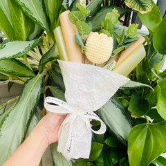 Bó Hoa Tulip LYLYCRAFT Bằng Len Handmade Làm Quà 20/10 Tặng Mẹ, Bạn Gái, Người Yêu-03