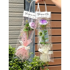 Bó hoa len hanmade LYLYCRAFT Có Nhiều Mẫu, Màu Sắc Khác Nhau, Quà Tặng Nhân Các Dịp Lễ Tết Vô Cùng Ý Nghĩa