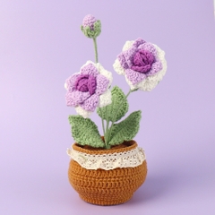Chậu Hoa Len Để Bàn LYLYCRAFT Handmade Dùng Làm Đồ Decor Nhà Quà Tặng Tốt Nghiệp, Sinh Nhật, Ngày Lễ