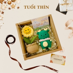 Hộp Quà Tặng Móc Khoá Len 12 Con Giáp Handmade - THÌN
