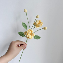 Cành Hoa Nhài Đan Chéo, Hoa Nhài 3 Bông Mini