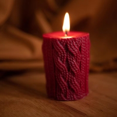 Nến Thơm Giáng Sinh Hình Khúc Gỗ Mùi Cho Làm Việc Và Phòng Nhỏ Mùi Hương Dễ Ngủ, Thư Giãn - LYLYCRAFT