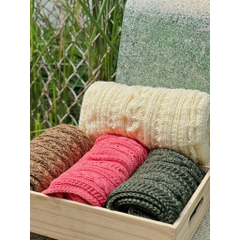 Khăn Len Choàng Cổ Handmade Đan Tay Chất Liệu Visco Thương Hiệu LyLyCraft Đan Thủ Công Làm Quà Tặng Sang Trọng - KHL44