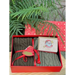 Khăn Len Choàng Cổ Handmade Đan Tay Chất Liệu Visco Thương Hiệu LyLyCraft Đan Thủ Công Làm Quà Tặng Sang Trọng - KHL44