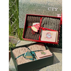 Khăn Len Choàng Cổ Handmade Đan Tay Chất Liệu Visco Thương Hiệu LyLyCraft Đan Thủ Công Làm Quà Tặng Sang Trọng - KHL44