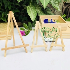 Giá Đỡ Mini Bằng Gỗ Để Điện Thoại, Tranh Ảnh Tranh Thêu Len Trang Trí Để Bàn Tiện Lợi