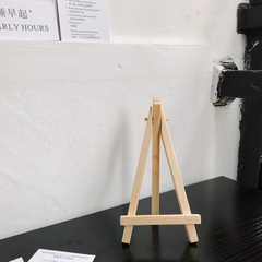 Giá Đỡ Mini Bằng Gỗ Để Điện Thoại, Tranh Ảnh Tranh Thêu Len Trang Trí Để Bàn Tiện Lợi