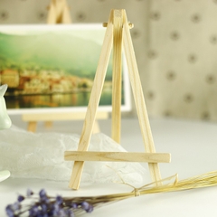 Giá Đỡ Mini Bằng Gỗ Để Điện Thoại, Tranh Ảnh Tranh Thêu Len Trang Trí Để Bàn Tiện Lợi