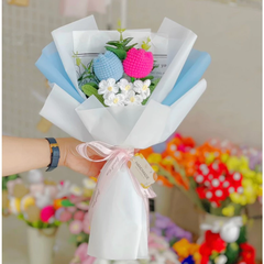 Bó Hoa Hướng Dương Len, Bó Hoa Bằng Len, Bó Hoa Len Handmade LYLYCRAFT-07