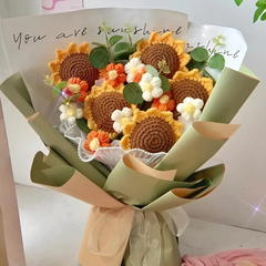 Bó Hoa Hướng Dương Len Tốt Nghiệp Handmade LYLYCRAFT, Quà Tặng Tốt Nghiệp Dành Tặng Bạn Bè Người Yêu-10