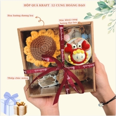 Como quà 12 cung hoàng đạo + hoa hướng dương - CỰ GIẢI