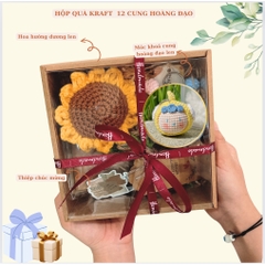 Como quà 12 cung hoàng đạo + hoa hướng dương - Song Ngư