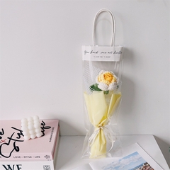 Bó Hoa Len Handmade Tặng Cho Nữ 20/10 LYLYCRAFT, Hoa Len Dành Tặng Bạn Bè Người Yêu, Hoa Tặng Mẹ, Có Gói Theo Yêu Cầu