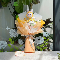Bó Hoa Hướng Dương Len, Bó Hoa Bằng Len, Bó Hoa Len Handmade LYLYCRAFT-10