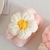Set 5 Ghim Pin Cái Áo Hình Bông Hoa - Hoa Len Handmade 5 Cánh Dùng Để Trang Trí Hoặc Làm Túi Xách-02