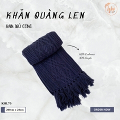 Khăn len đan tay 60