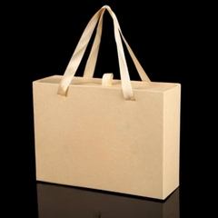 Hộp Quà Sinh Nhật Có Quai Túi Xách, Hộp Đựng Quà Sang Trọng Màu Đen Tặng Đối Tác Lylycraft Handmade