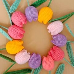 Gói Nguyên Liệu Đan Móc Hoa Len Tulip - Có Video Hướng Dẫn