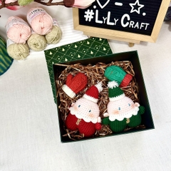 Sét 2 santa + 2 nến