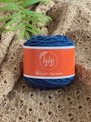 Len Milk Cotton Flex Yarn 25g Sợi 2mm, Cuộn Len LYLYCRAFT Chất Liệu Mềm, Mịn Làm Móc Khoá Handmade, Thú Bông, Nhiều Màu