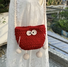 DIY TÚI BỒ HÓNG NHUNG ĐŨA ĐỎ