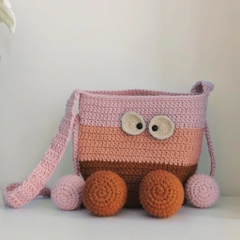 Set túi bồ hóng bằng len Yoah Wool - Nâu