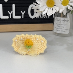 Thành phẩm Kẹp tóc len handmade
