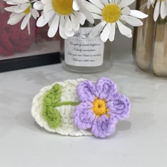Thành phẩm Kẹp tóc len handmade