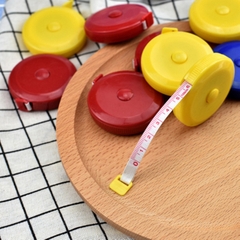 Thước Dây Cuộn Thu Rút Tự Động Với Nhiều Màu Sắc Dung Đo Quần Áo, Kích Thước