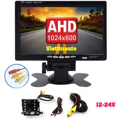 Màn hình AHD gắn taplo, Màn hình AHD cho xe tải, màn hình 24V xe khách