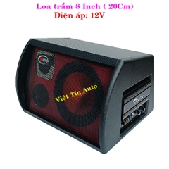 Loa trầm hơi, Súp hơi hình thang, Loa Sub  Ô tô F-6308