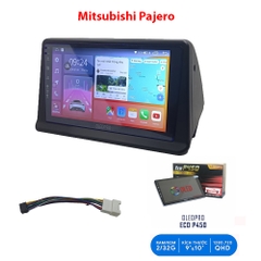 Bộ màn hình  Android 9 In xe Pajero V31 Kèm rắc nguồn