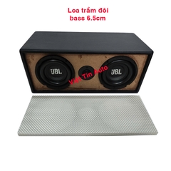 Loa siêu trầm kép, Loa trầm đôi, Loa Sub điện, loa trầm để Cốp xe Ô tô