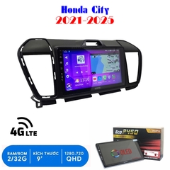 Bộ màn hình Android cho xe Honda City 2021-2025