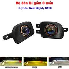 Bộ đèn Bi gầm 3 màu cho xe Tải HUYNDAI Mighty N250 kèm dưỡng bắt zin