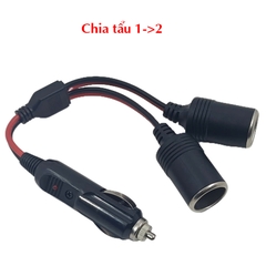 Bộ tẩu âm , chia 2 , chia 3 tẩu sạc trên ô tô