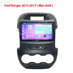 Màn hình xe Ford Ranger, mặt dưỡng xe Ford Ranger 13-17