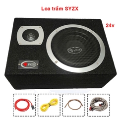 Loa Sub Ô tô, Loa Sup điện , Loa trầm ô tô giá bình dân sử dụng cho xe tải 24v