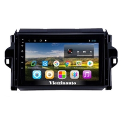 Màn hình xe Fortuner 2015-2020 Android 9 In Tiếng Việt, GPS dẫn đường điều khiển ra lệnh  bằng giọng nói