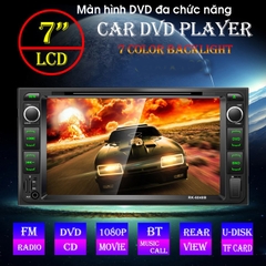 Màn hình Ô tô DVD 2 DIN lắp chung cho dòng xe Toyota RK-6048B