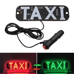 Đèn Led chữ TAXI gắn kính ô tô