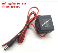 Đổi nguồn 24V về 12V cho camera lùi xe tải xe buýt