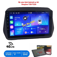 Bộ màn hình Android cho xe tải Dongben T20, Dongben T22S