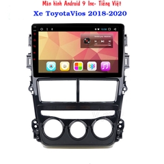 Màn hình Android cho xe Toyota Vios 2018-2020 Số sàn tích hợp GPS dẫn đường điều ra lệnh bằng giọng nói