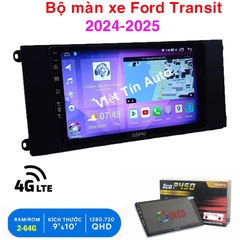 Màn hình xe Ford transit, mặt dưỡng ford transit