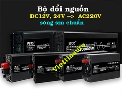 Bộ kích điện sin chuẩn, bộ đổi nguồn điện cho Ô tô, Kích điện 220V cho Ô tô